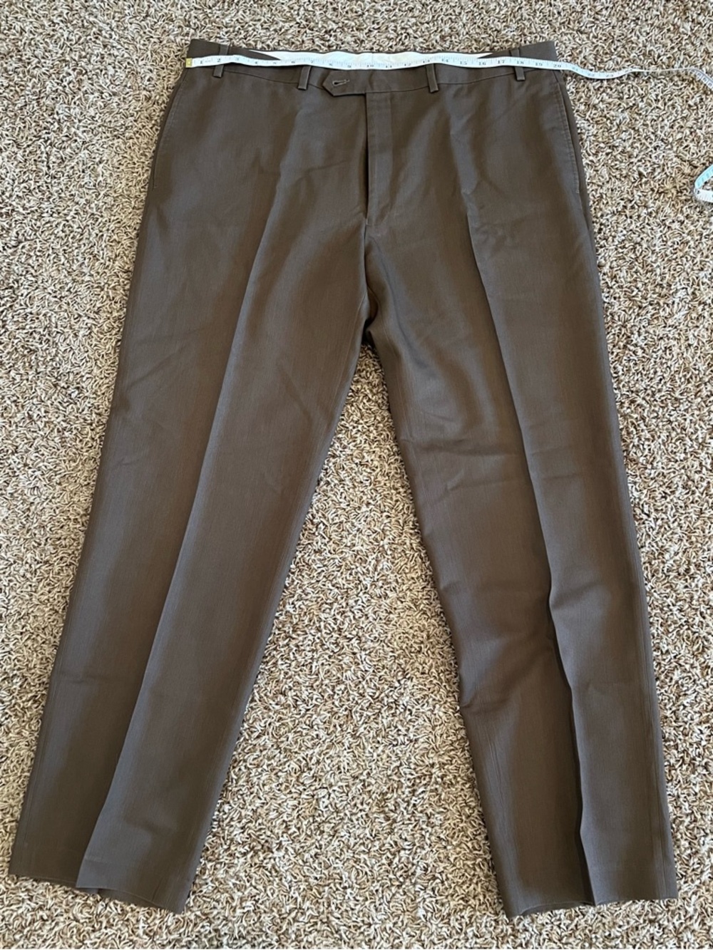 Polo by Ralph Lauren Men's Dress Pants Trio - White, Gray, Brown - Picture 13 of 16